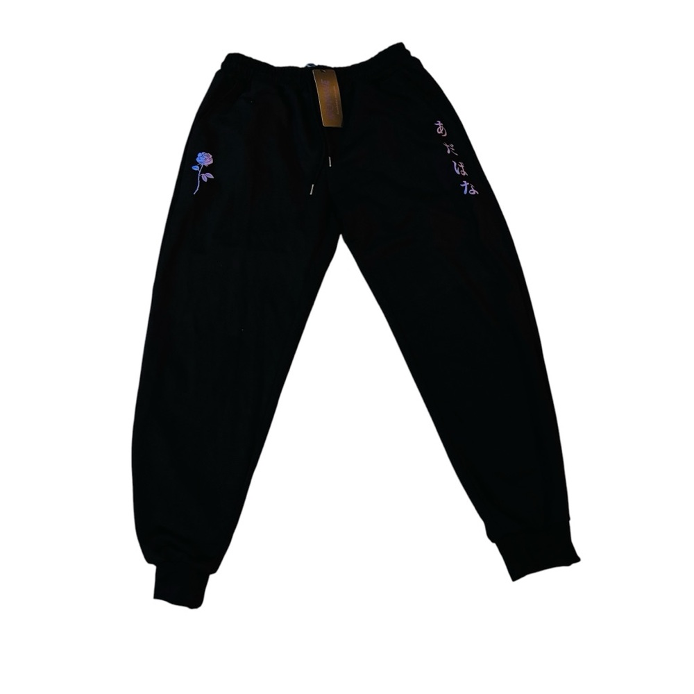 Romwe Sz L Men Joggers Black